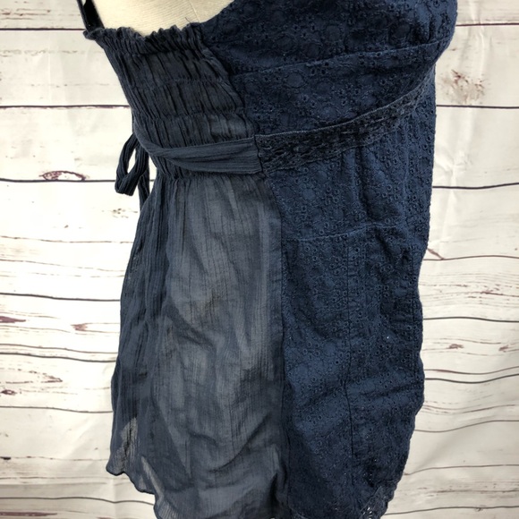 Michael Kors Navy Tank - Picture 4 of 7